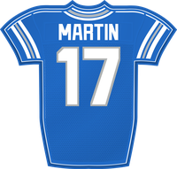 Tay Martin DET jersey