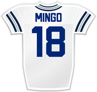 Jonathan Mingo DAL jersey
