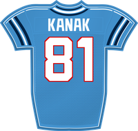 Jaren Kanak TEN jersey