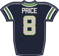 Jadarian Price SEA jersey