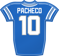 Isiah Pacheco DET jersey