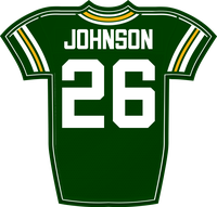 Kaleb Johnson GB jersey