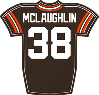 Jaleel McLaughlin CLE jersey