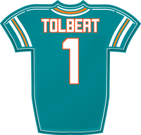 Jalen Tolbert MIA jersey