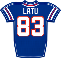 Keleki Latu BUF jersey