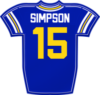 Ty Simpson LA jersey