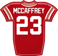 Christian McCaffrey SF jersey