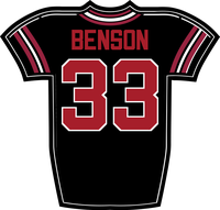 Trey Benson ARI jersey