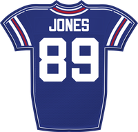 Charlie Jones NYG jersey
