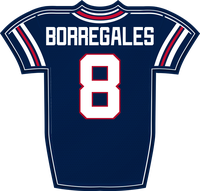 Andy Borregales NE jersey