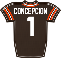 KC Concepcion CLE jersey