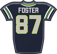 Montorie Foster Jr SEA jersey