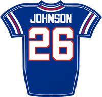 Ty Johnson BUF jersey
