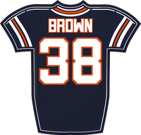 Brittain Brown CHI jersey