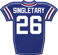 Devin Singletary NYG jersey