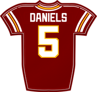 Jayden Daniels WAS jersey