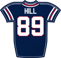 Julian Hill NE jersey
