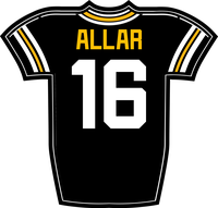 Drew Allar PIT jersey