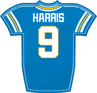 Tre Harris LAC jersey
