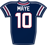 Drake Maye NE jersey