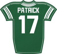 Tim Patrick NYJ jersey