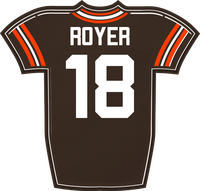 Joe Royer CLE jersey