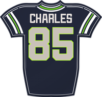 Irvin Charles SEA jersey