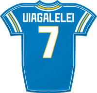 DJ Uiagalelei LAC jersey