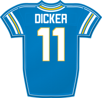 Cameron Dicker LAC jersey