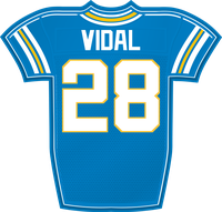 Kimani Vidal LAC jersey