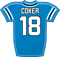 Jalen Coker CAR jersey