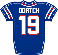 Greg Dortch BUF jersey