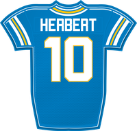 Justin Herbert LAC jersey