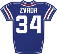 Dominic Zvada NYG jersey
