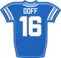Jared Goff DET jersey