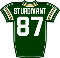 J. Michael Sturdivant GB jersey