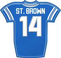 Amon-Ra St. Brown DET jersey
