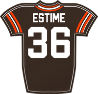 Audric Estimé CLE jersey
