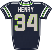 Robert Henry Jr. SEA jersey