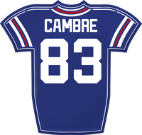 Dalen Cambre NYG jersey