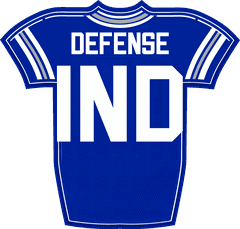 IND defense jersey