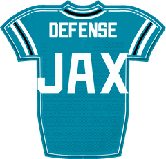 JAX defense jersey