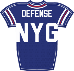 NYG defense jersey