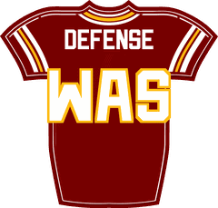 WAS defense jersey